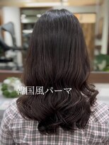 アミー 銀座(Ammy) ミディアム×韓国風パーマ