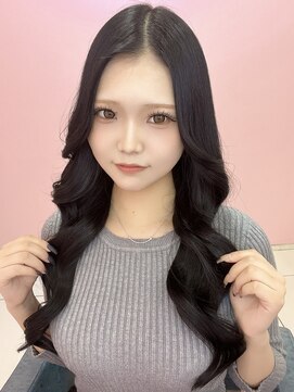 シーズン 大阪(SEASON) 【バージンレミーエクステ】黒髪ロング・韓国ヘア/ヨシンモリ