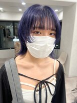 ツキ 横浜店(tuki)&nbsp;ミルクティーベージュダブルカラーケアブリーチインナーカラー