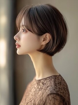 アルトリスト(Altruist Aging×HAIR&SPA) ★暗めカラーグランマッシュフェイスフレーミングデザインカラー
