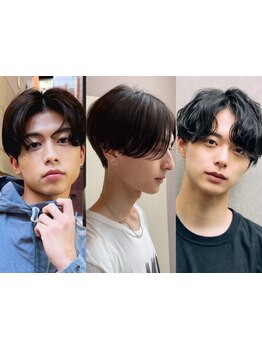 銀座のメンズカットメンズパーマにも特化した人気サロン!ニュアンスパーマがオススメ!眉毛カット/ショート