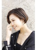 丸みショート/ショートカット/ショートヘア/20代/30代/40代