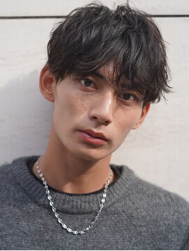 クオル 立川(QOL) シャドウパーマ 大人スタイル 緩め無造作 マッシュ 大人男子