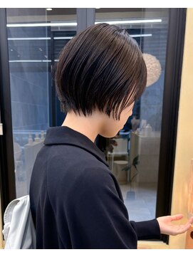 スニュウ(snuw) 似合わせカットボブ小顔カットグレージュミルクティ