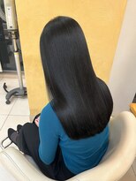 ファーレンピュア(FAHREN PURE) 髪質改善/ダークグレー/イルミナカラー/ロング/和光市