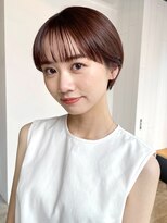 アルバム 池袋(ALBUM) 似合わせカットメルティカラーフェザーショート_59528