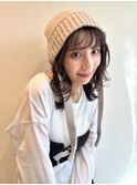 ニット帽アレンジ◯担当ももこ