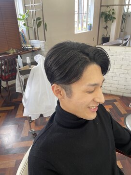 ヘアーアンドメイクアップモパ メンズカット