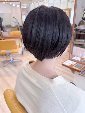 モリオ フロム ロンドン 成増店 【morio成増/児玉】黒髪ショートボブ 似合わせ
