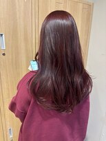 ローレンジウ(LOREN JU)&nbsp;透明感髪質改善ベージュダブルカラーミルクティーグレージュ