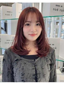 ノエロク 岐阜(noe rok) イメチェン/ホワイトブロンド/外ハネボブ/美髪/岐阜a2