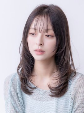 ドットハリス(.Hallis) レイヤーボブ/レイヤーカット/くびれレイヤー/韓国風ヘア