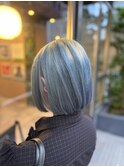 ルーツカラーボブ