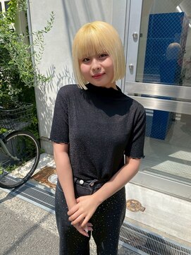 ロペ(ROPE.) ソフトモード/パツっとボブ×ベージュカラー