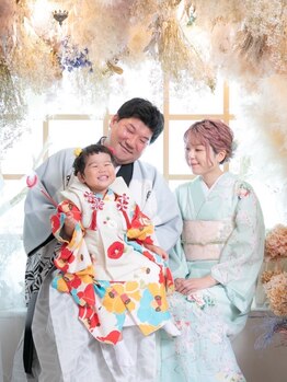 レア(Le'a)の写真/【早朝9時～17時￥3500】結婚式/お祭り/七五三/成人式/ブライダルフォト◎《勾当台公園3分》