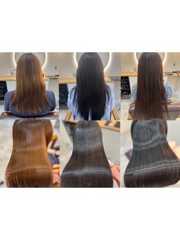 《髪質改善\11000～》業界最高峰の高濃度薬剤を使用。ハイクオリティな髪質改善で県外のお客様も多数来店！