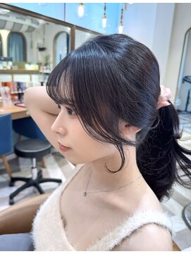 ロンドアベニール 北千住(Lond avenir) 姫カットレイヤー/レイヤーカット/韓国風巻き/顔周り/前髪北千住