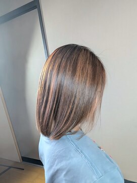 シャルシェ(Chercher) コントラストオレンジハイライト