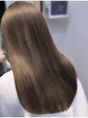 20代30代◎秋の暗めカラー×髪質改善東銀座