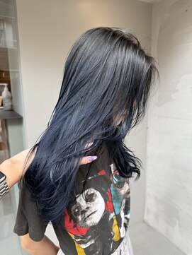 ヴィア 京都烏丸(Via) #グラデーションカラー#ネイビーカラー#ネイビーブルー