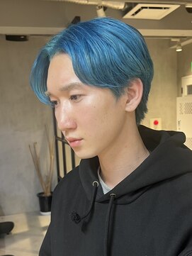 エリマ 調布(elima) 調布メンズハイトーンブルーカラーサファイアエメラルドグリーン