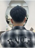 MEN’S HAIR/サーフカール/刈り上げセンターパート/木更津