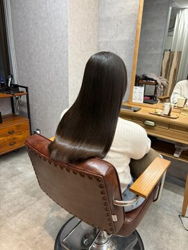 仙台駅前＊ツヤ感重視のナチュラルロング