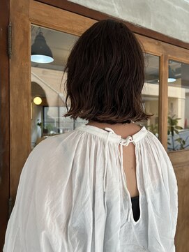 ダル 渋谷/表参道(DAL.) ボブパーマ/ホワイトアッシュカラー/トリートメント