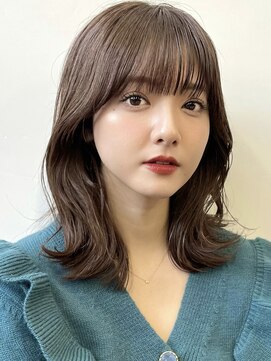 ガーデントウキョウ(GARDEN Tokyo) チョコレートブラウン/ミディアムヘア/レイヤーカット