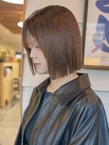 シビバイレボ(CIBI by revo)&nbsp;地毛風カラー/切りっぱなしボブ[船橋駅/ボブ]