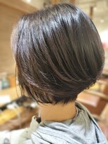 ヘアーズ ロッソ(hair's ROSSO)&nbsp;ショートボブ[30代40代50代60代]