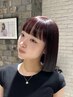 ♪春限定♪金子指名♪カット+ブリーチ+透明感カラー→23100