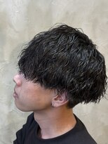 ルーメン 岐阜(ROOO MEN) メンズカット重めマッシュツイストパーマ