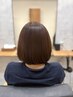 【上級ケア】カット＋透明感艶カラー＋水素TR＋シルクTR（HC付き）