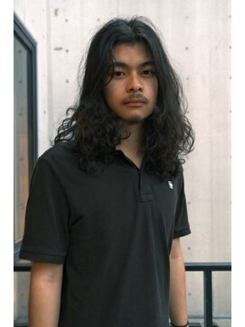 ブークル(boucle) ロン毛男子　メンズロング　ロン毛パーマ　メンズロングパーマ