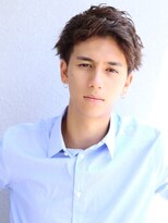 メンズ３０代好印象メガネビジネス刈り上げショート人気◎髪型