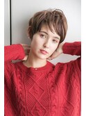 【Le'a渋谷】丸みショート　大人かわいい　ボブディ　小暮