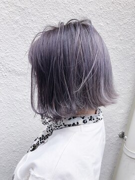 サロンドミルク 原宿(salon de MiLK) Bob×パープルグレージュ