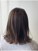Aimee 外ハネボブ×ナチュラルグレージュ