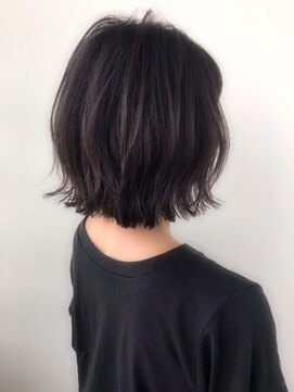トータルビューティーハウス フラップ ミチ 野田店(total beauty house flap MICHI) 軽め切りっぱなしボブ