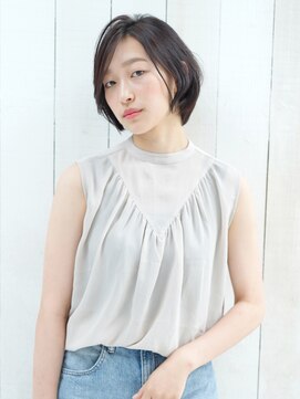 プリムワークス hair&nail Prime works 挑戦しやすいショートボブ
