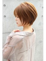 レウナ 外苑前(Reuna)&nbsp;大人可愛いショーボブ　アッシュブラウン　小顔ショート