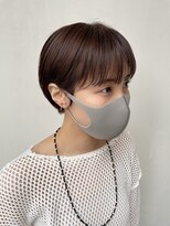 ヘアー アイス カンナ(HAIR ICI Canna) コンパクトショート×シースルー前髪×ハイライト