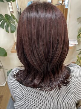 ヘアーゾーン ハチマルハチ 登戸駅前店(Hair Zone 808) 艶感たっぷりカラートリートメント