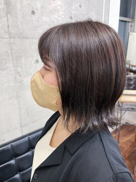 メルシー トータル ブランディング サロン(merci TOTAL BRANDING SALON) 大人ボブ/モカブラウン/透明感カラー/merci横浜