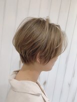 サニー サイド(Sunny Side)&nbsp;ハンサムショート×ベージュ【Sunnyside 水戸】