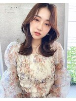 リコバイアフロート(riko by afloat)&nbsp;ピンクブラウン/レイヤーカット/ロングレイヤー/くびれヘア