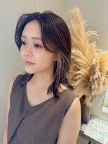 パーマ酸性デジタルパー　ニュアンスパーマインナーハイライト