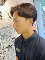 オーパスクリエ (OPUS CREER)&nbsp;直毛さん必見！ニュアンスパーマ毛流れ刈り上げセンターパート！