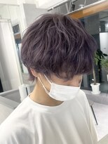 ジエクト カナウ(The Ect canow)&nbsp;メンズウルフ/ラベンダーグレー/パープルグレー/マッシュヘア